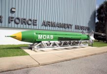 MOAB: Move Over, America’s Back!